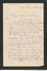 Nachlass Franz Steindachner, Brief von H. Schaedle an Franz Steindachner (06.02.1878), Inv.Nr. 441.04, Seite 1